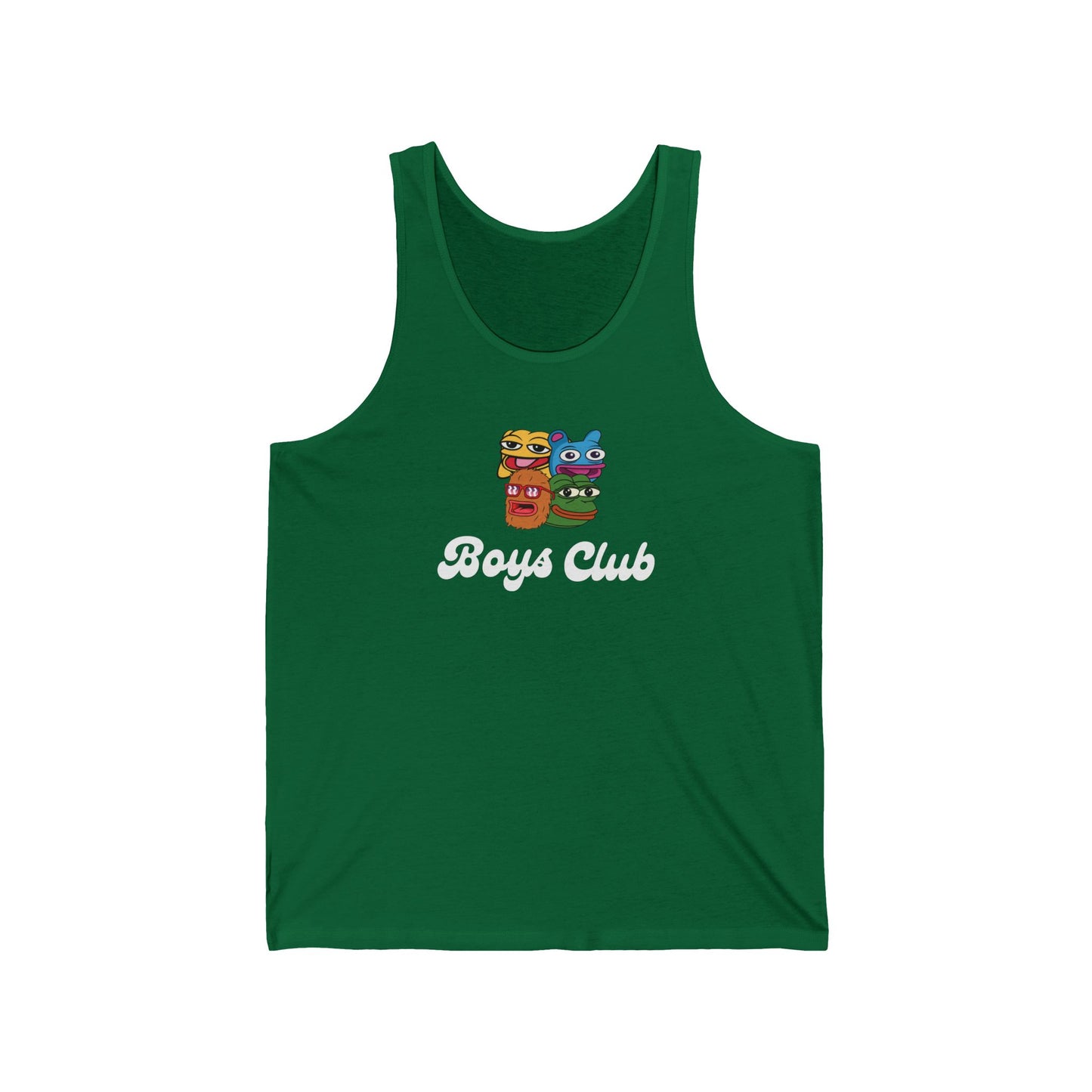 Boys Club (White) - Unisex Tank Top