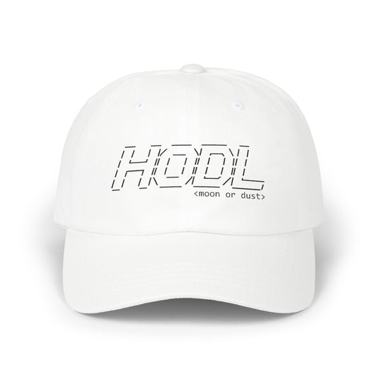 HODL (Black) - Embroidered Dad Cap