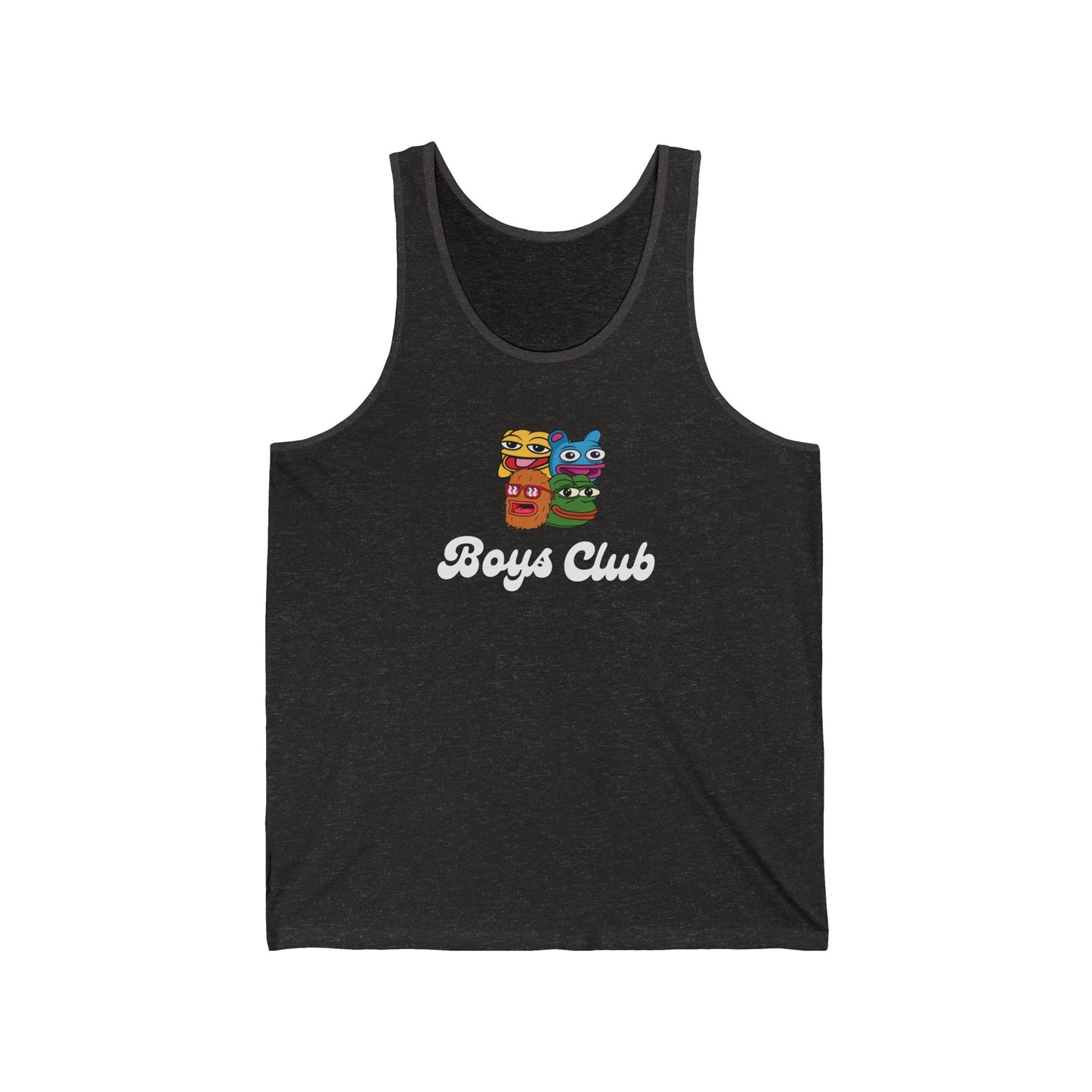 Boys Club (White) - Unisex Tank Top