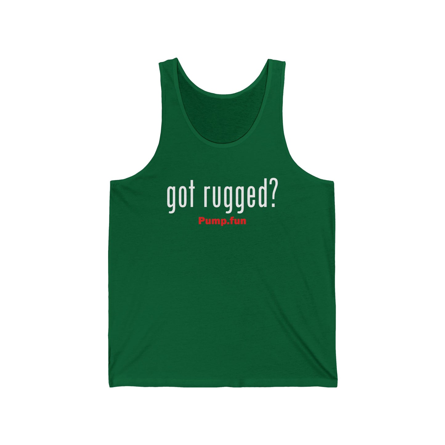 Got Rugged? (White) - Unisex Tank Top