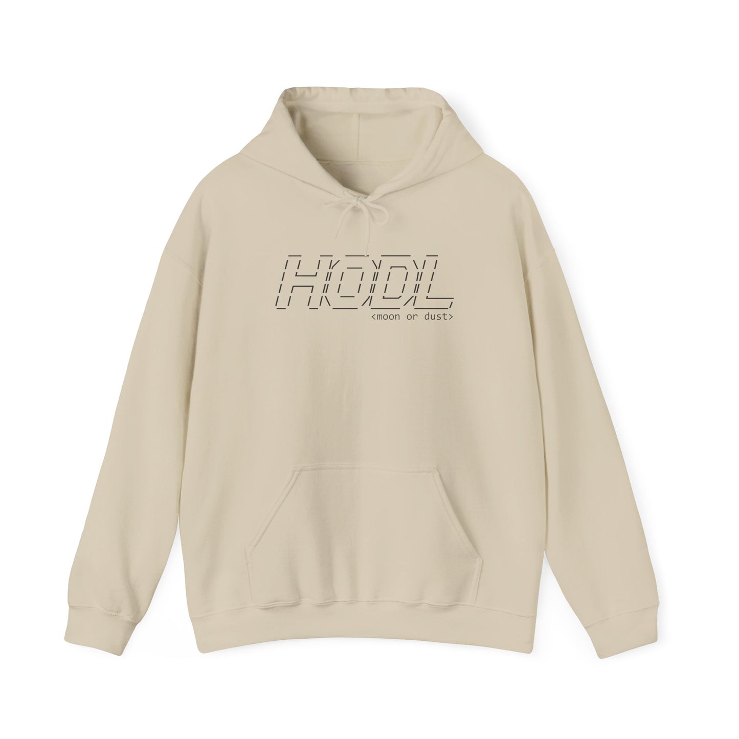 HODL (Black) - Unisex 50/50 Hoodie