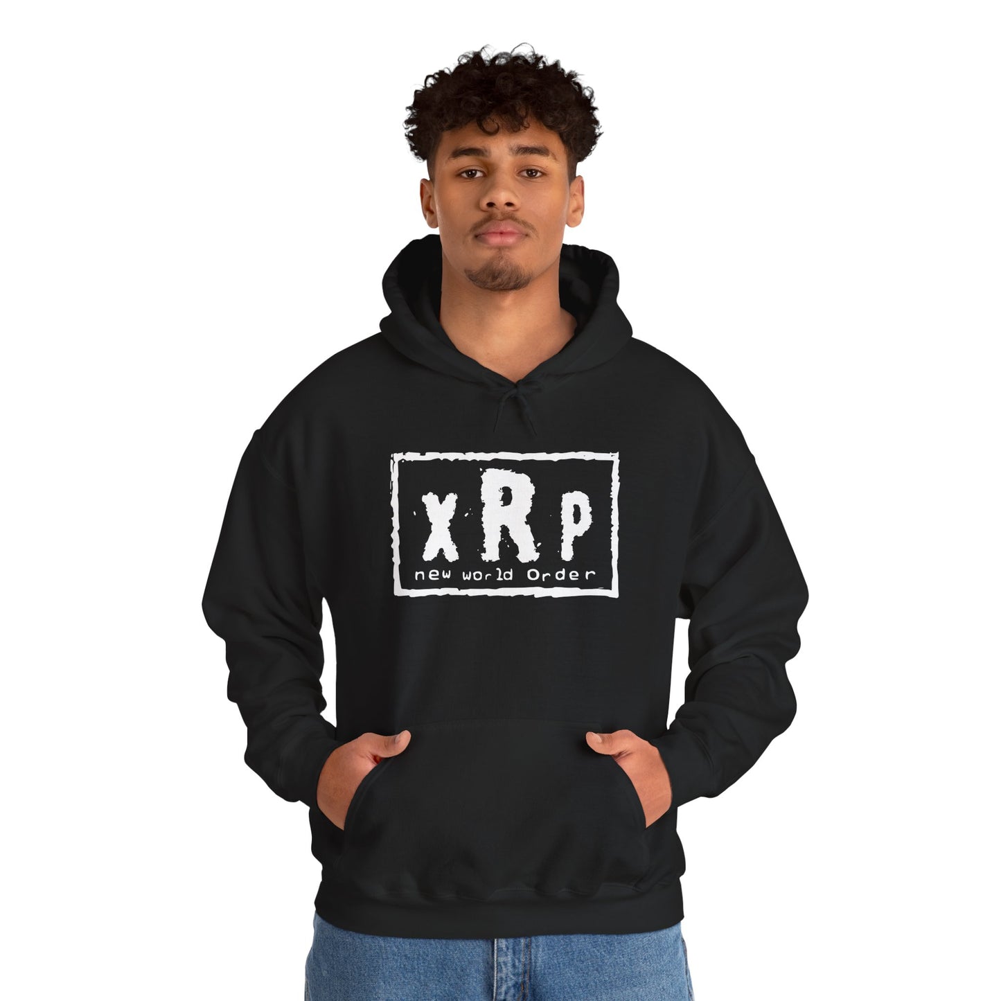 XRP NWO (White) - Unisex 50/50 Hoodie
