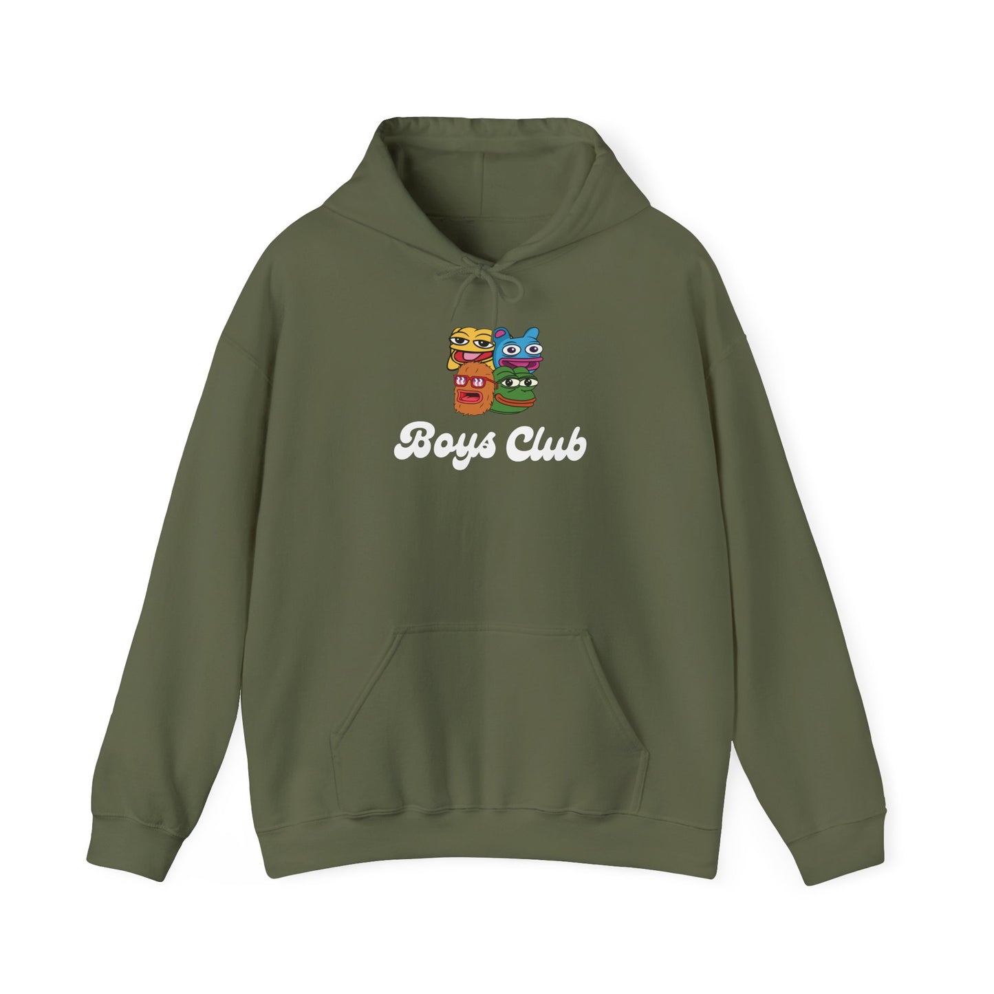 Boys Club (White) - Unisex 50/50 Hoodie
