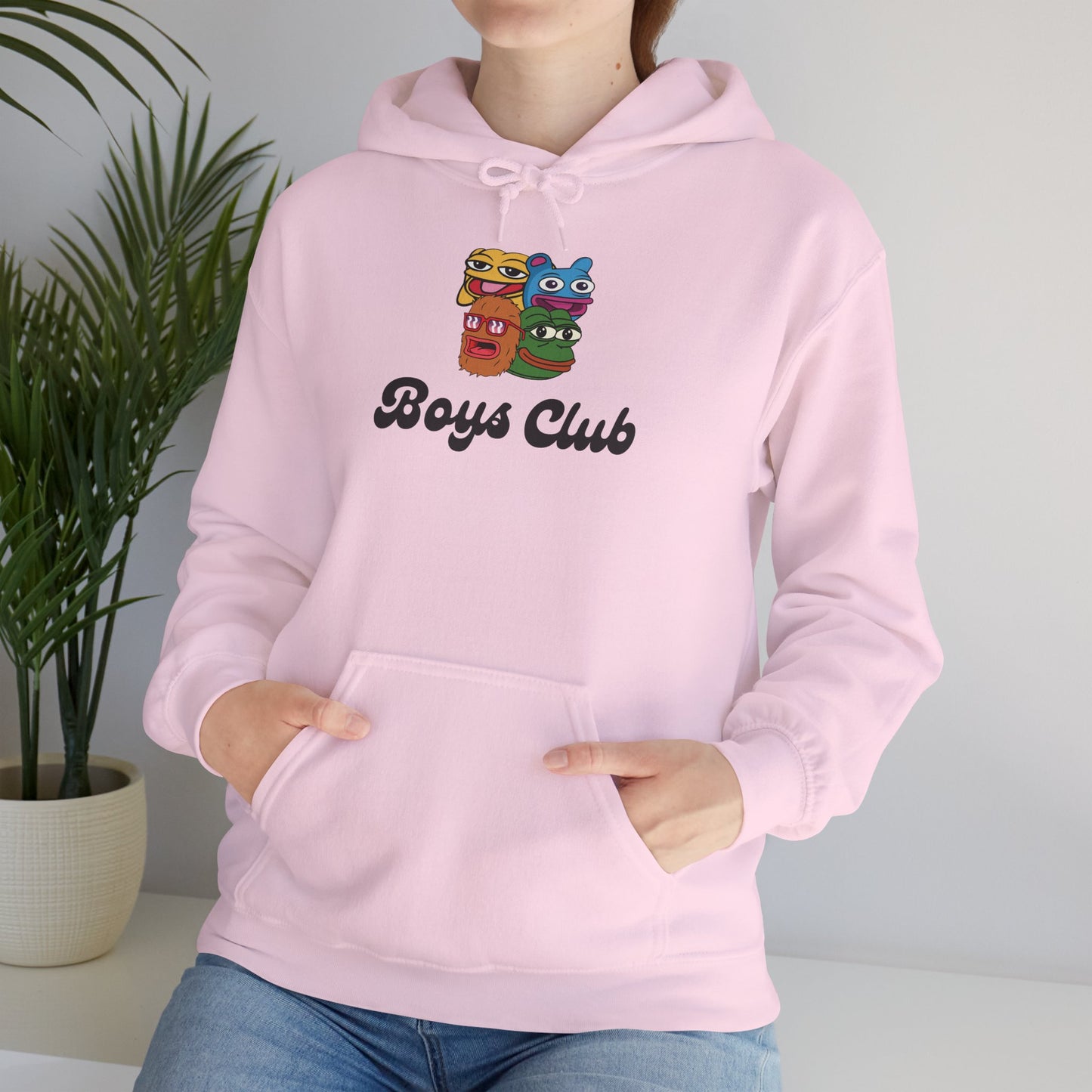 Boys Club (Black) - Unisex 50/50 Hoodie