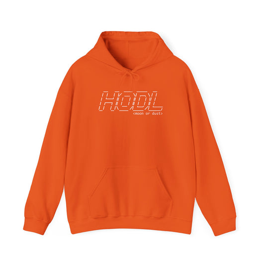 HODL (White) - Unisex 50/50 Hoodie