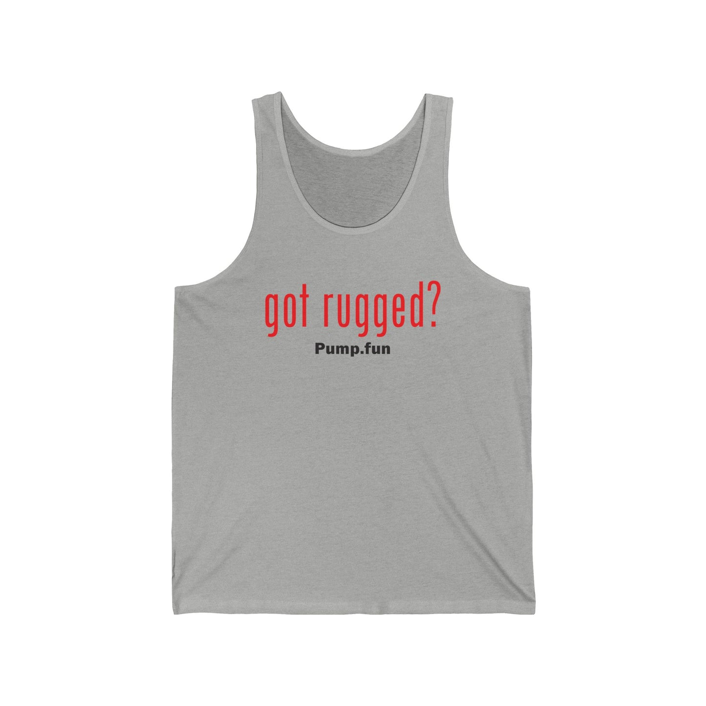 Got Rugged? (Red) - Unisex Tank Top