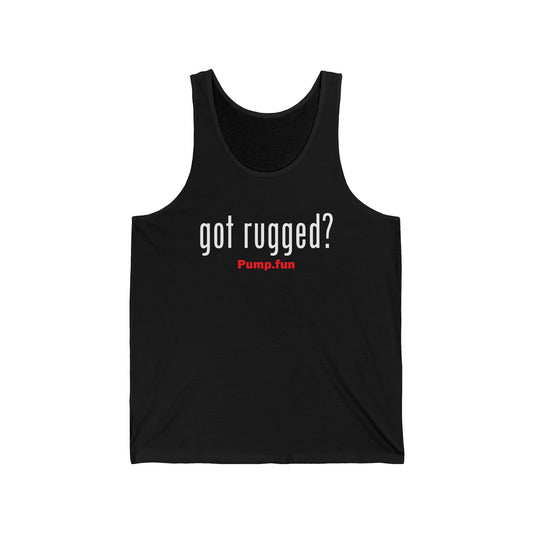 Got Rugged? (White) - Unisex Tank Top