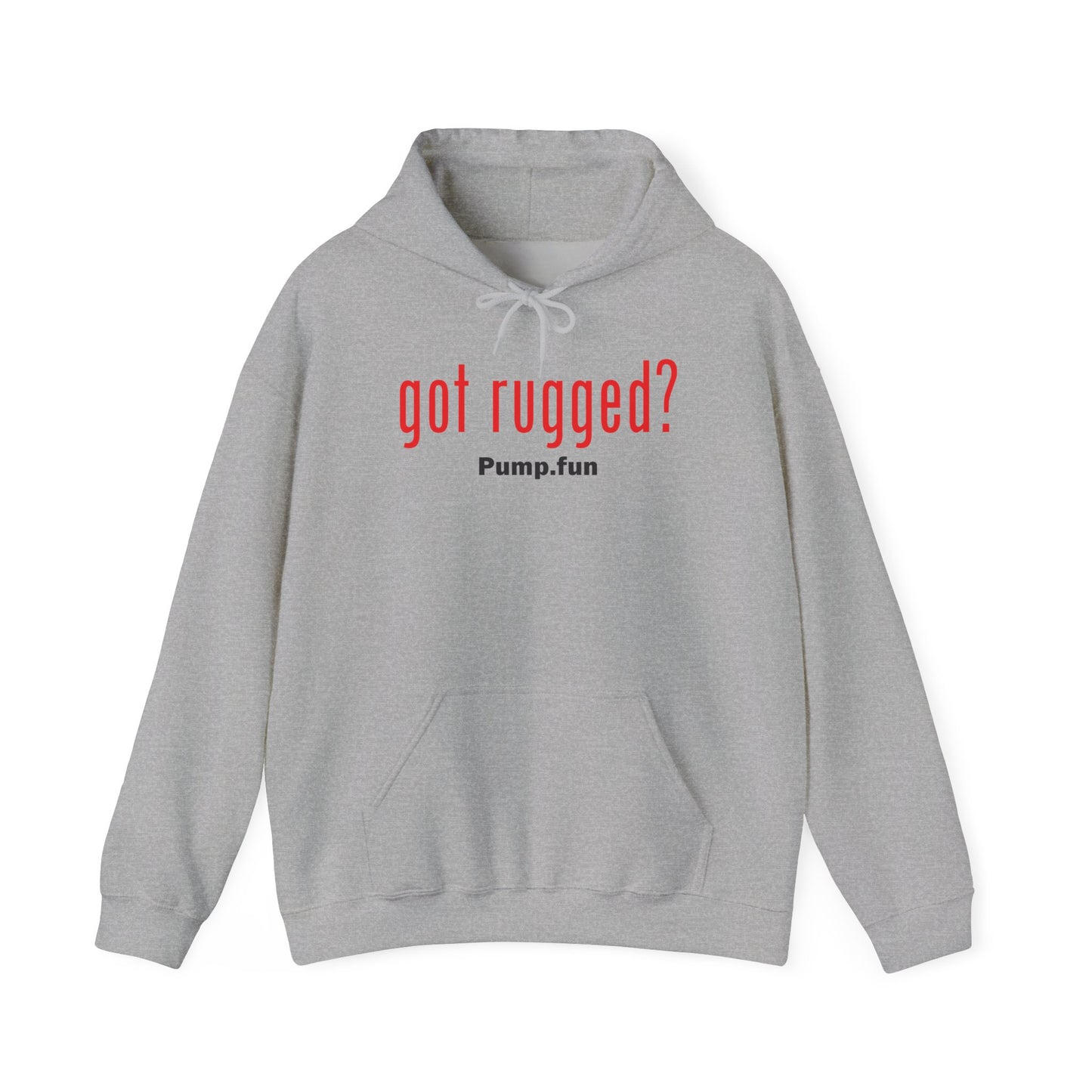 Got Rugged? (Red) - Unisex 50/50 Hoodie