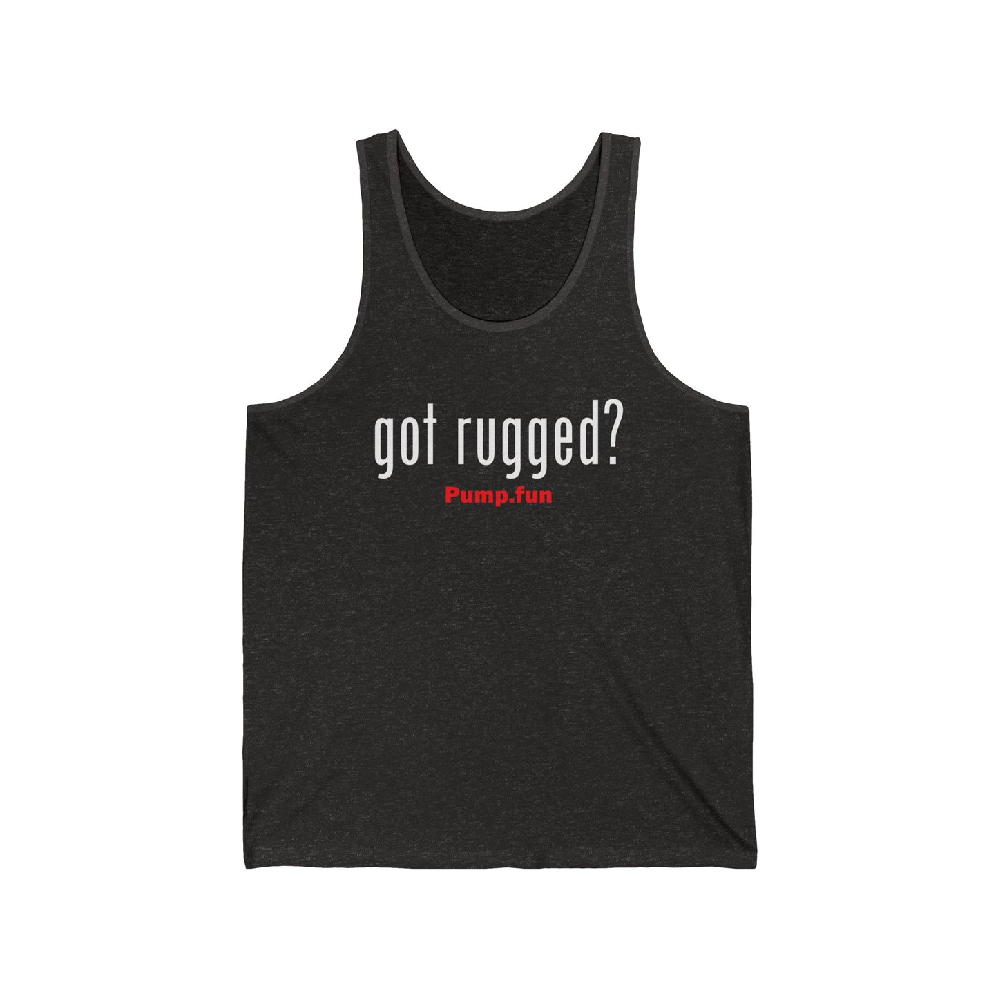Got Rugged? (White) - Unisex Tank Top