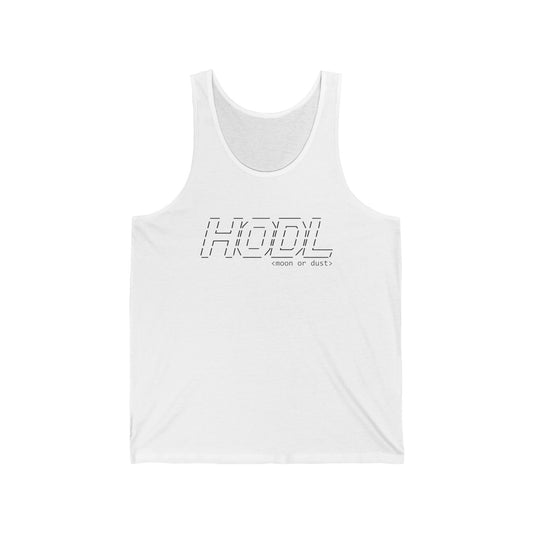 HODL (Black) - Unisex Tank Top