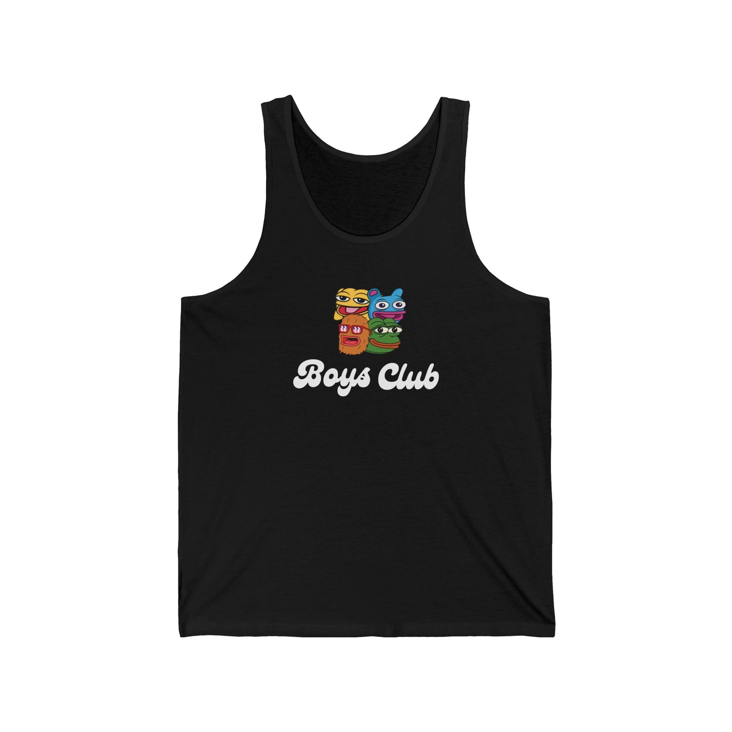 Boys Club (White) - Unisex Tank Top